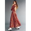 HEARTLAND VELVET MIDI DRESS