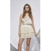 FALDA BASICA CON DOBLE VOLANTE