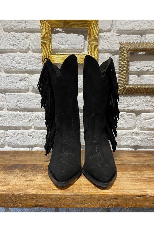 BOTA NEGRA FLECOS - kukachic
