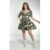 VESTIDO VERDE LUNARES