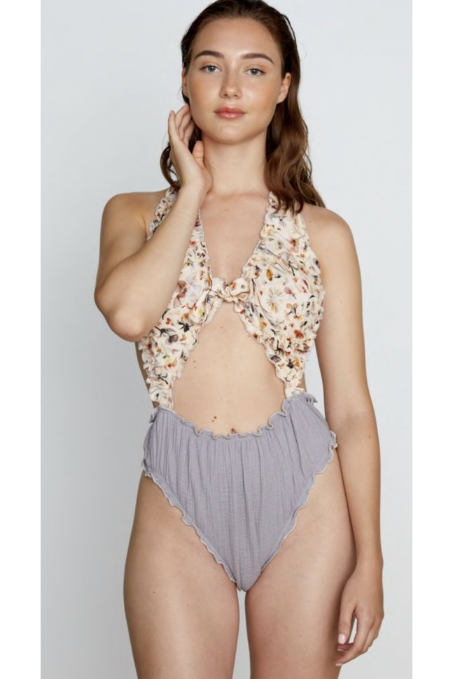 TRIKINI FLOW VAINILA GREY