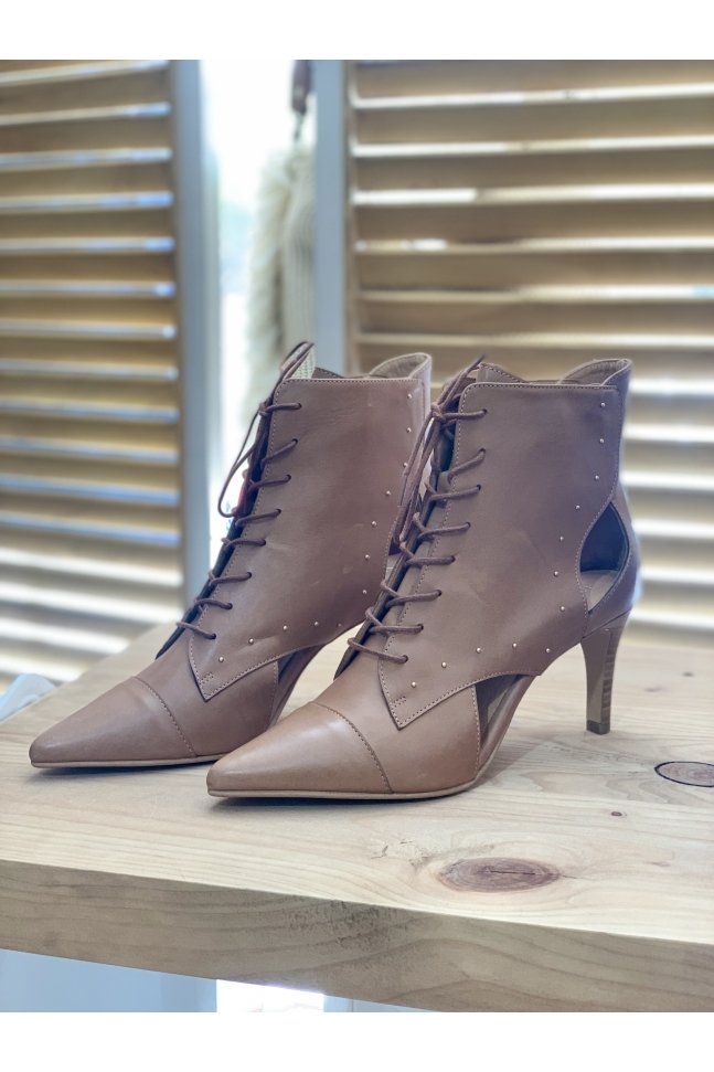 BOTIN PIEL TACON ABIERTO