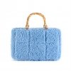 BOLSO SATCHEL CON ASA DE BAMBU