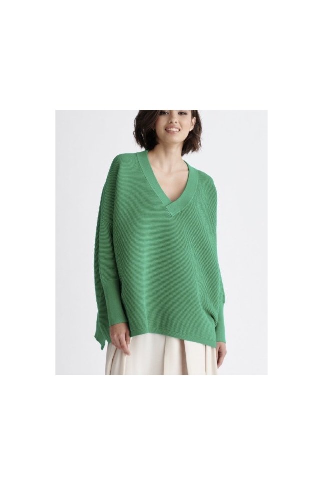 JERSEY CANALE CUELLO PICO VERDE