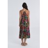 VESTIDO LARGO HALTER TROPICAL