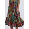 VESTIDO LARGO HALTER TROPICAL