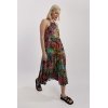 VESTIDO LARGO HALTER TROPICAL