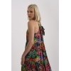 VESTIDO LARGO HALTER TROPICAL