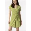 VESTIDO CRUZADO CON LAZADA