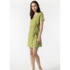 VESTIDO CRUZADO CON LAZADA