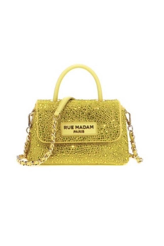 BOLSO STRASS OCEAN YELLOW