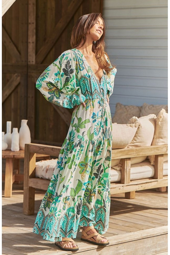 MAXI VESTIDO TERESA UTOPIA PRINT