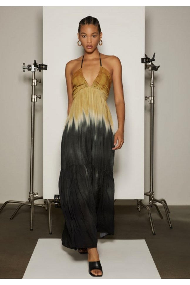 VESTIDO LARGO TIE DIE