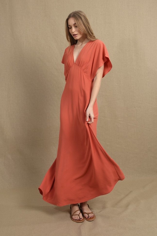 VESTIDO MANGA MARIPOSA