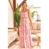 SET TOP MAXI FALDA PETAL ROSE