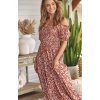 CLAUDETTE MAXI DRESS SARABI PRINT