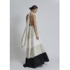 VESTIDO TRICOLOR CUELLO HALTER