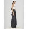 PANTALON LARGO FRUNCES