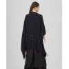 KAFTAN CORTO ABIERTO CRUDO NEGRO