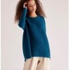 JERSEY CANALE OVERSIZE OCEAN BLUE