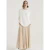 SUETER OVERSIZE CANALE BLANCO