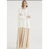SUETER OVERSIZE CANALE BLANCO