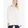 SUETER OVERSIZE CANALE BLANCO