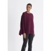 JERSEY CANALE OVERSIZE BERENJENA