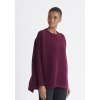 JERSEY CANALE OVERSIZE BERENJENA