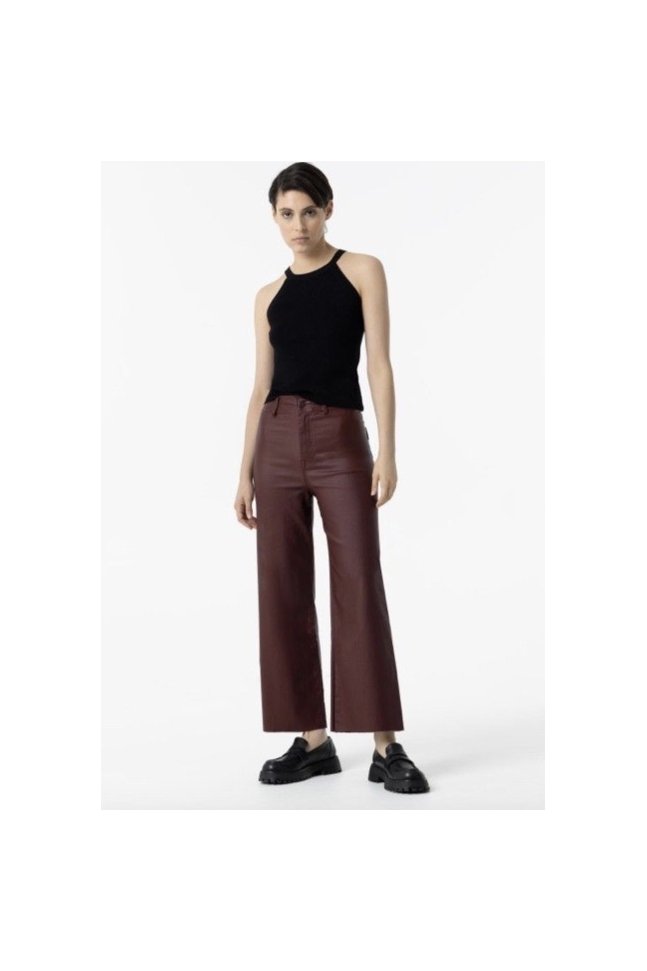 Pantalon hotsell efecto encerado