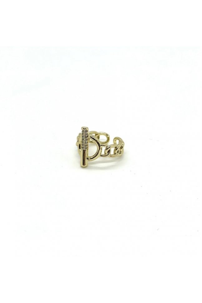 ANILLO TRENZA ESLAVA STRASS