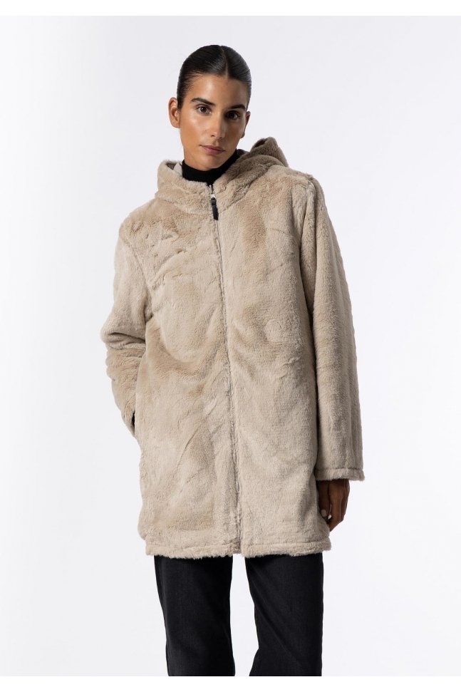 CHAQUETA CON CAPUCHA