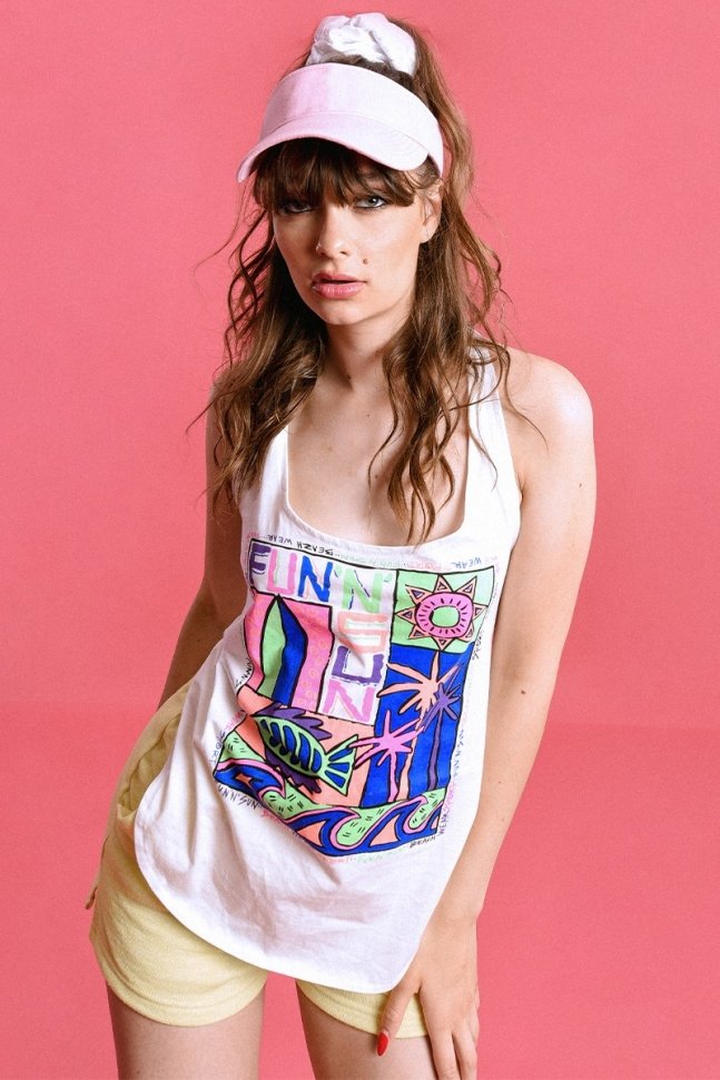 Camiseta tirantes espalda descubierta sale